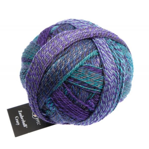 Пряжа Schoppel Crazy Zauberball / уп.5 мот. по 100 г, 420 м, 1153-1511