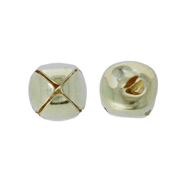 Бубенчики 25 мм, 10 шт, 01, золото, Zlatka NX-25