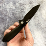 Складной нож CJRB J1920-BBK SCORIA, рукоять G10