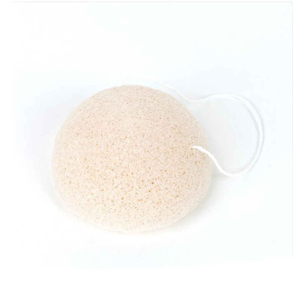 Спонж конняку Trimay  White Konjac Sponge (Белый)