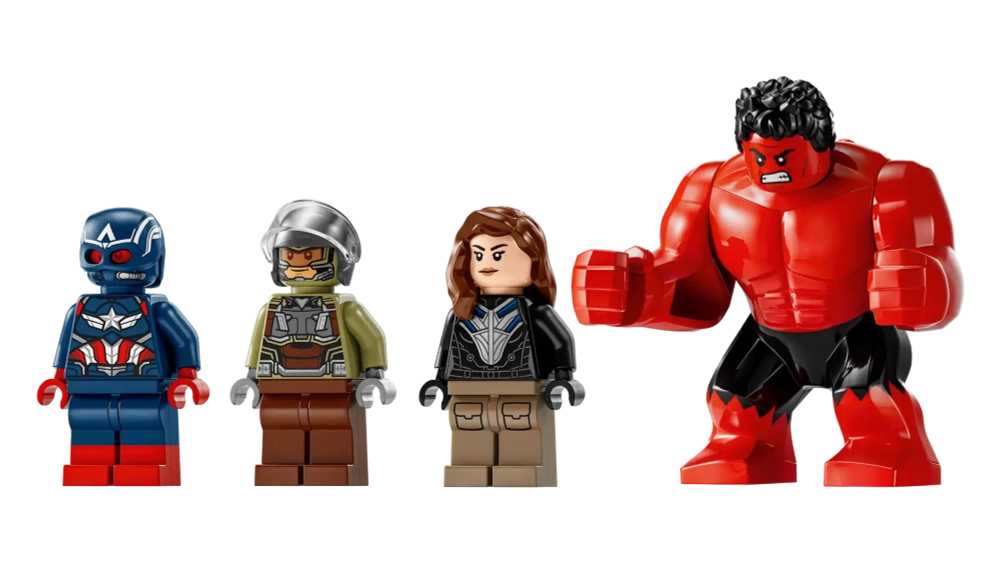 Конструктор LEGO Marvel 76292 Капитан Америка против: Битва Красного Халка