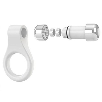 Эрекционное виброкольцо OVO B1 Vibrating Ring (Цвет: белый)