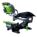 Торцовочная пила Greenworks GD24MS216, 24V, бесщеточная, 4800 об/мин, 216x30мм, рез 65х310мм, с протяжкой, без АКБ и ЗУ (1501707)