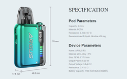 Voopoo ARGUS P2 Pod 1100mAh Kit