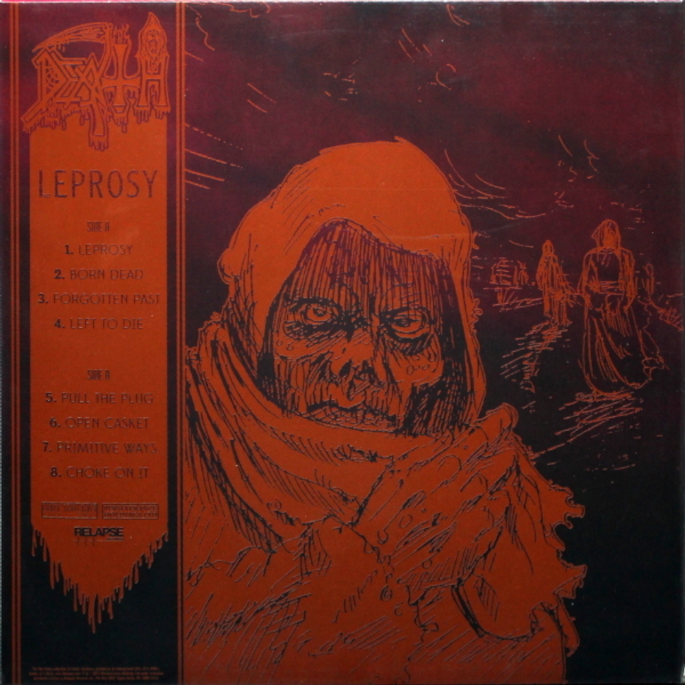 Death / Leprosy (Coloured Vinyl)(LP)