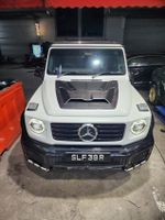 Губа переднего бампера для Mercedes Benz G class W465 G500 G450d 2025+ Гелик Гелентваген
