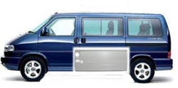 Накладка кузова левая 60см Volkswagen Transporter T4 1990-2004 (Potrykus)