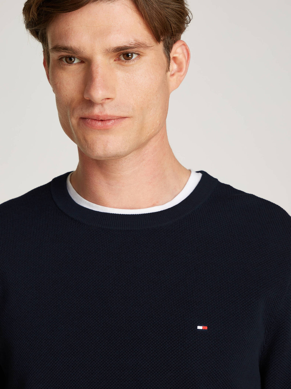 Свитер Tommy Hilfiger - темно-синий(MW0MW36347)
