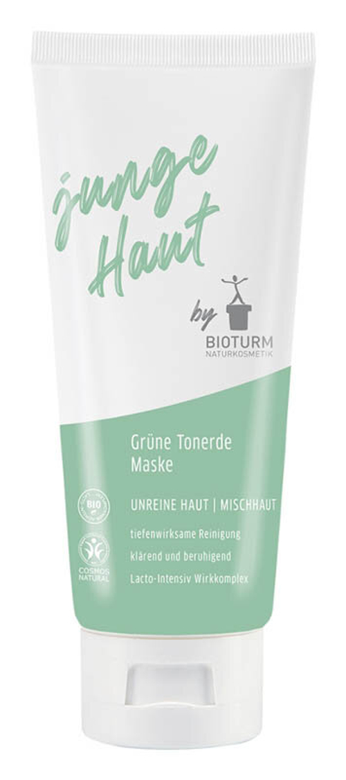 Глиняная маска Green Clay Mask для молодой кожи (№ 142) Bioturm, 100 мл