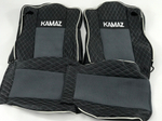 Чехлы Премиум стеганные кожа + аликанте вышивка KAMA* K5 от 2021 года KAM01 Польша