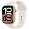 Умные часы Apple Watch Series 10 42 мм Aluminum Sport Розовое золото / Сияющая звезда Rose gold Starlight