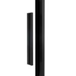 Душевой уголок Vincea Слим Софт (Slim Soft) VSR-1SS1011CLB, 1100*1000, черный, стекло прозрачное