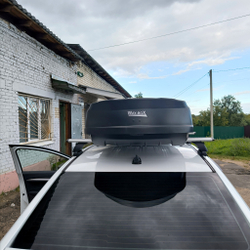 Автобокс Way-box Cobra 480 на крышу Lada Vesta седан