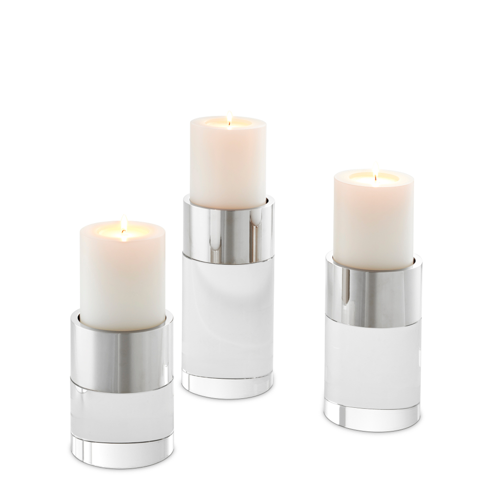 Подсвечник Candle Holder Sierra set of 3 арт.112675