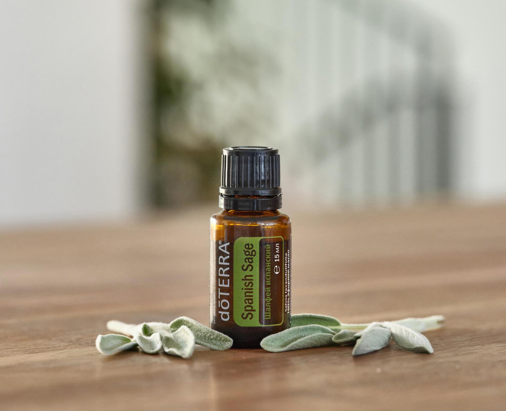 Эфирное масло dōTERRA Испанский шалфей, Spanish Sage, 15 мл