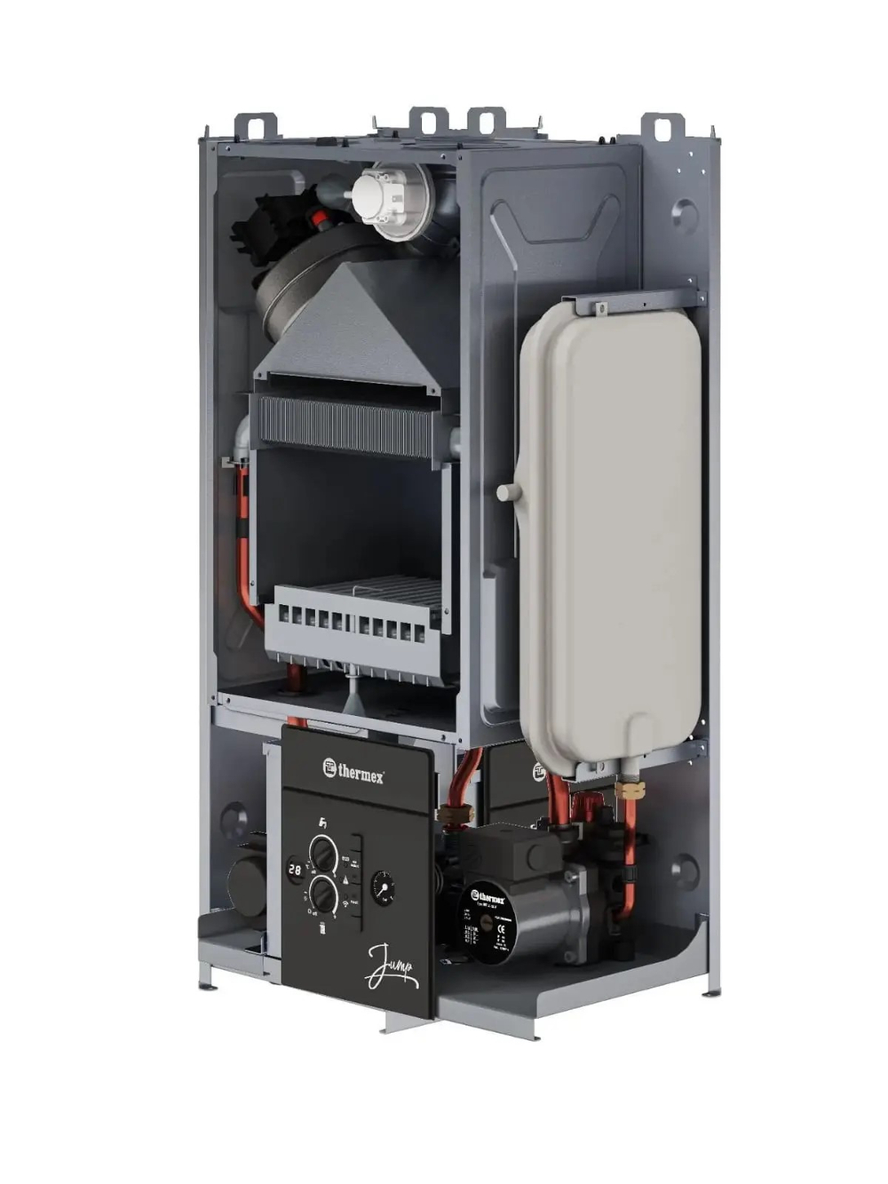 Котёл газовый настенный Thermex jump f24 квт 2-х конт. турбо (wi-fi, opentherm)