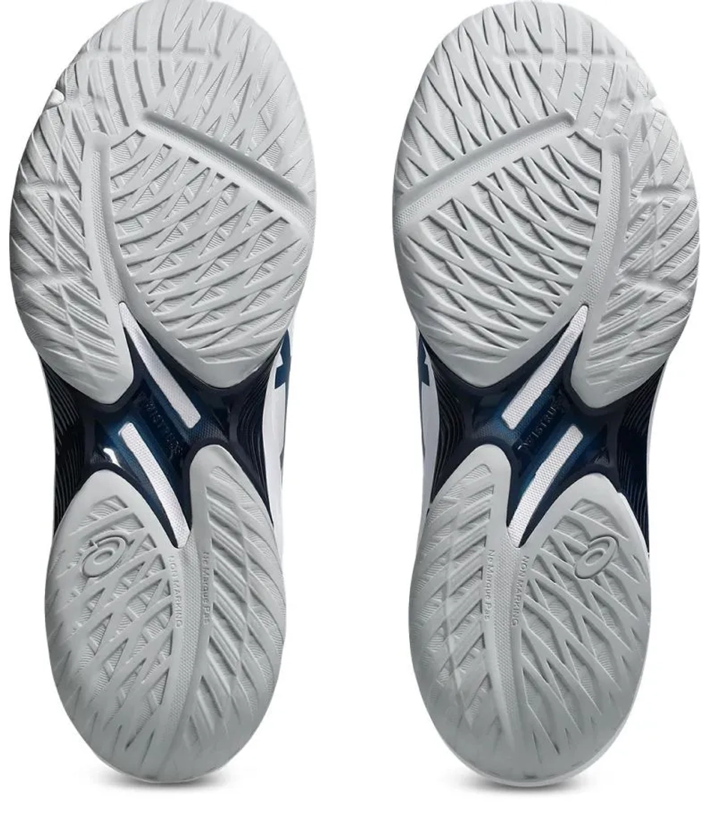 Мужские кроссовки для сквоша/бадминтона Asics Beyond FF - white/mako blue