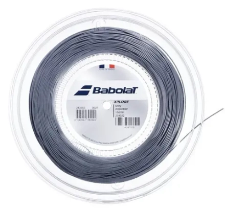 Струны теннисные Babolat Xplore (200 m) - grey/aero