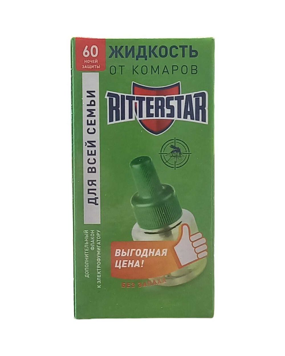 жидкость от комаров "Ritterstar" 30мл
