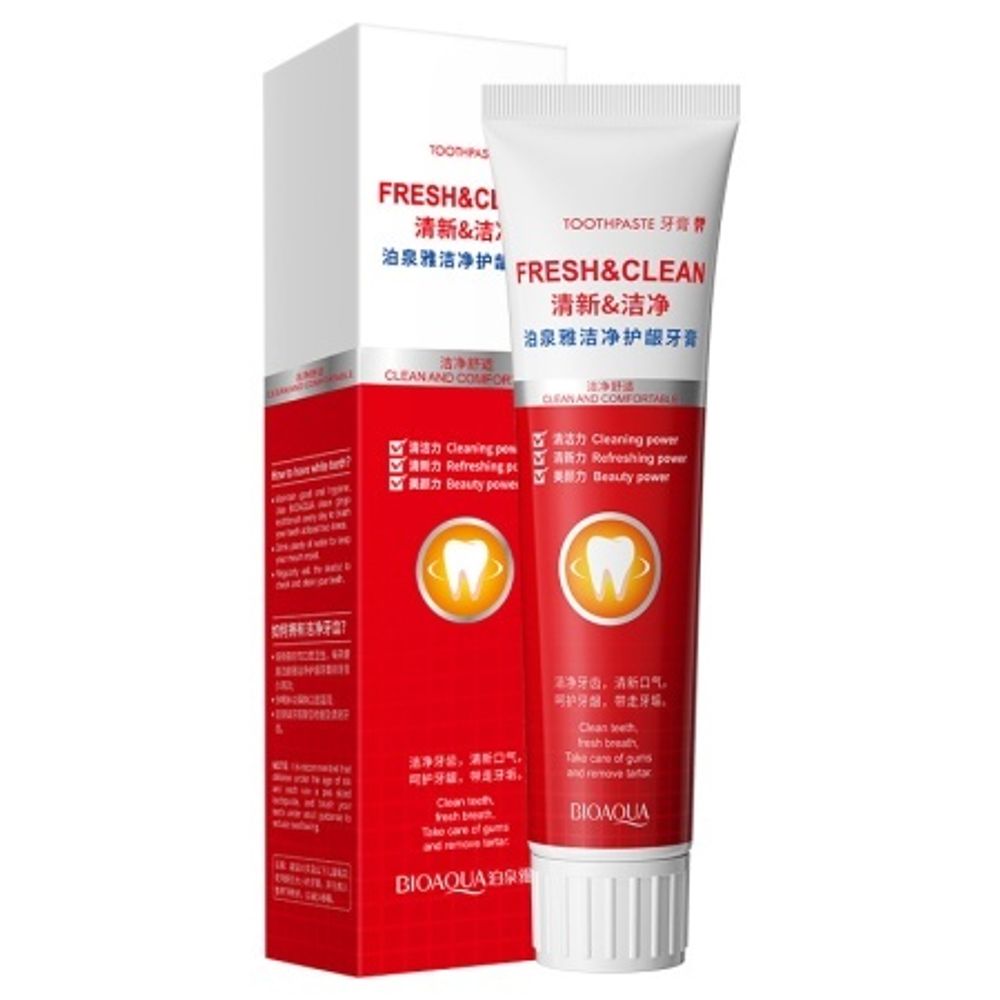 Bioaqua Зубная паста отбеливающая с клюквой