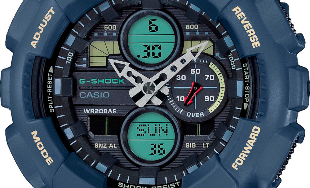 Японские наручные часы Casio G-SHOCK GA-140-2AER