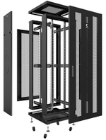 Шкаф напольный 19", 32U Cabeus ND-05C-32U60/60-BK