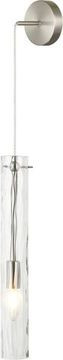 Светильник подвесной настенный 1*Е27 2193/11/01PW никель Perfecto Light Stilfort