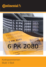 Ремень генератора Continental 6PK2080