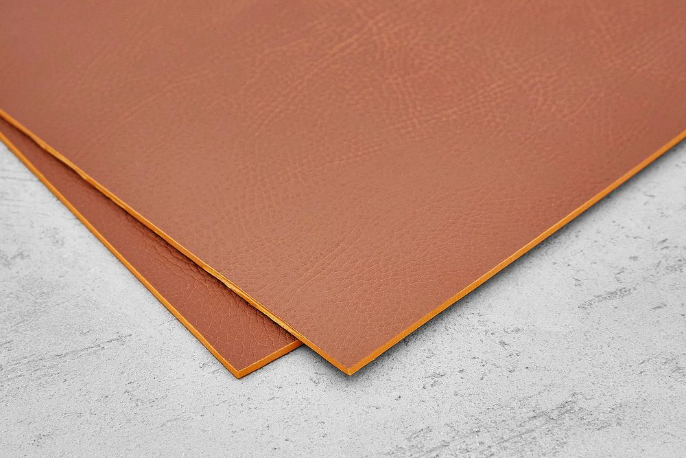 Кайдекс Leather brown 1,52мм, лист 300x200мм