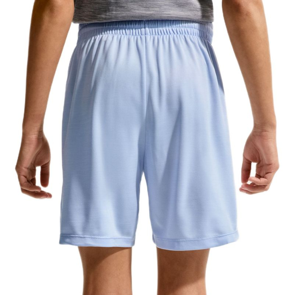 Детские теннисные шорты NMulti Big Training - hydrogen blue/royal pulse/heather/white