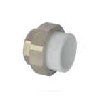 Муфта PP-R комбинированная разъемная белая Дн 40х1 1/4" ВР усиленная VALFEX 10155032У