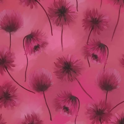 Цветочный фон Viva Magenta, цвет 2023 года