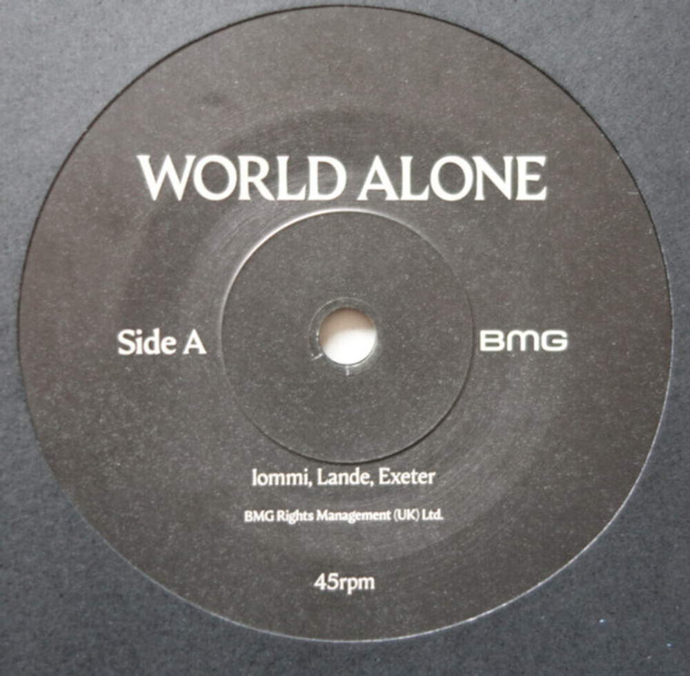 Tony Iommi / World Alone (7" Vinyl Single)