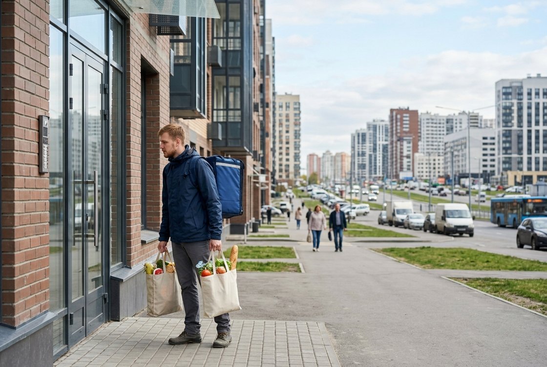 Онлайн-продажи продуктов достигли 952 млрд руб. за полгода