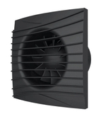 Вентилятор накладной ERA DiCiTi SILENT 5C Matt Black dØ125