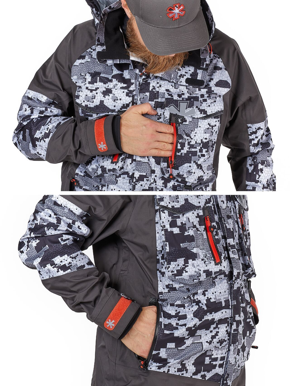 Костюм Norfin PRO DRY 3 CAMO 04 р.XL