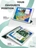 Чехол книжка для iPad 7/8/9 10,2"Gurdini Slim Case полиуретановый зеленый лес