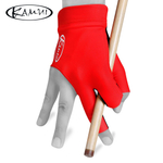 Перчатка для бильярда "Kamui QuickDry" красная/черная правая S