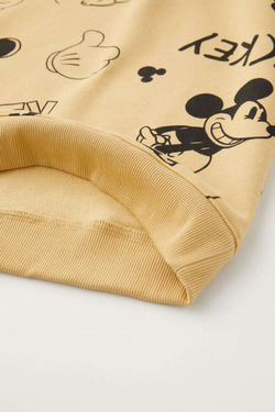 ZARA ТОЛСТОВКА С ПРИНТОМ © DISNEY, ОХРА