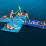 Матрас надувной World of watersports синий, 1,8x1,8 м