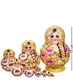 Народные промыслы МР-30/ 1-A Матрешка 10м «Любава»