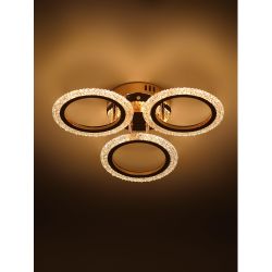 Светильник потолочный светодиодный Rivoli Evlalia 6178-703 LED 42Вт 3000-6000К с пультом | Интерьерные светодиодные светильники