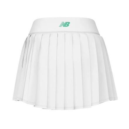 Женская теннисная юбка New Balance Tournament Novelty - white/mint