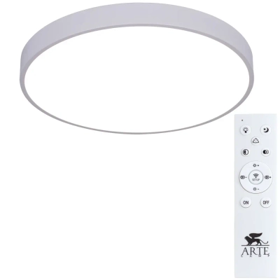 Потолочный светильник Arte Lamp ARENA A2670PL-1WH, 1хLED