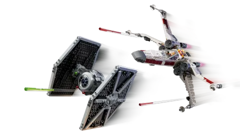 Конструктор LEGO Star Wars 75343 Смешанные истребители TIE Fighter & X-Wing