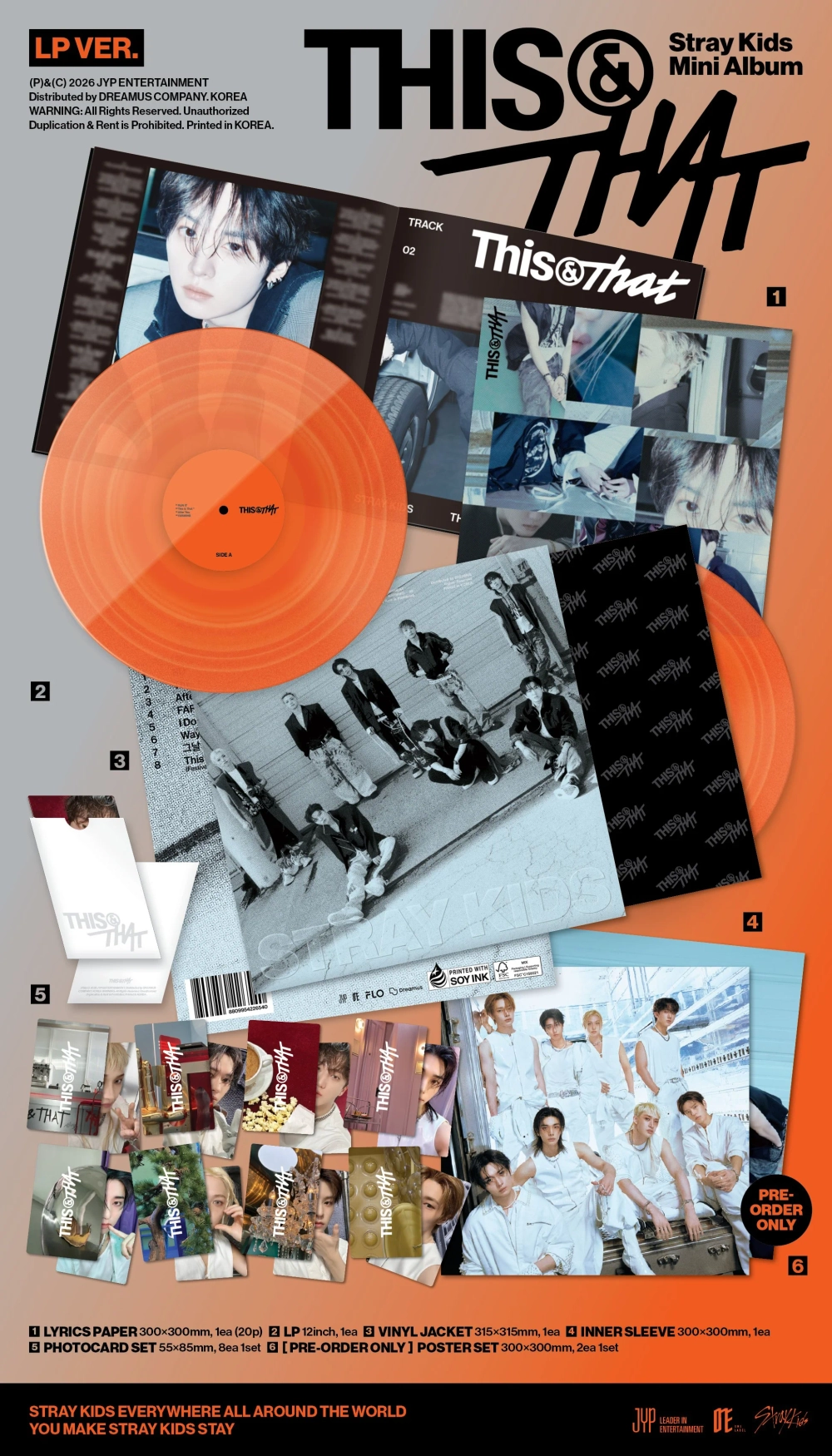 Винил Stray Kids - THIS & THAT [LP VER.]