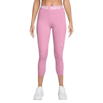 Женские леггинсы Nike Pro 365 Tight - pink rise/white