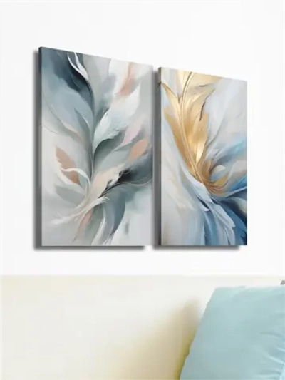 Картина Шепот небесных оттенков, модульная 50x70см 2шт.