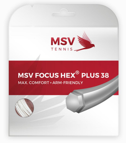 Теннисные струны MSV Focus Hex Plus 38 (12 m) - белый