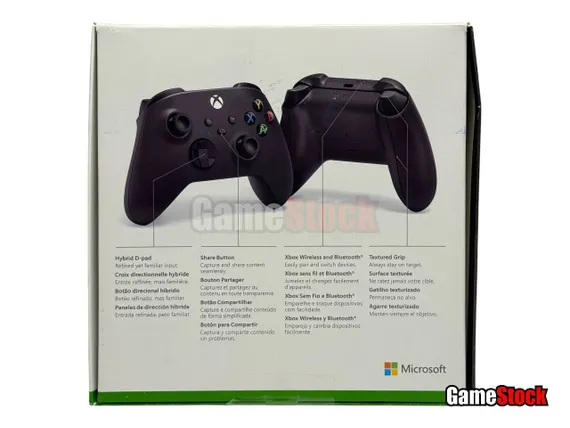 Геймпад беспроводной Microsoft Xbox Wireless Controller (Черный, Carbon Black)